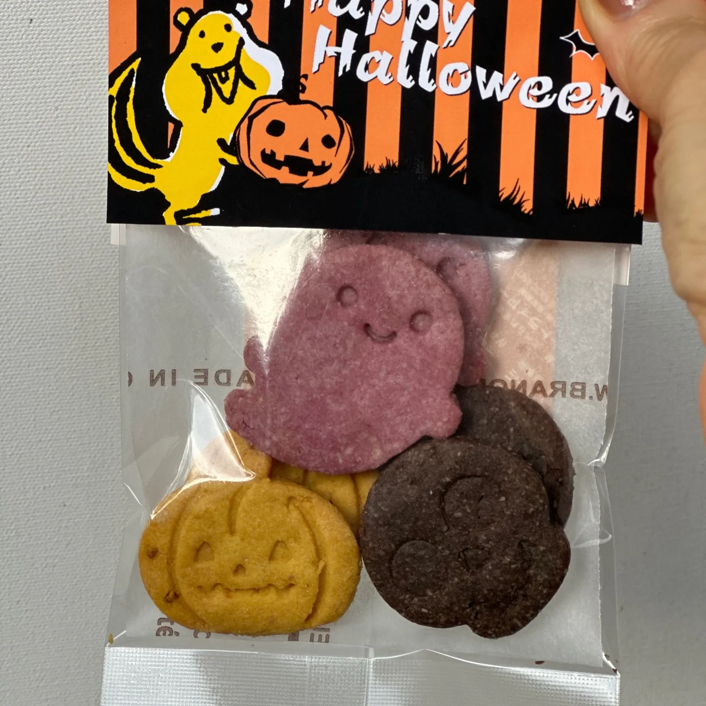 米粉のハロウィンクッキー