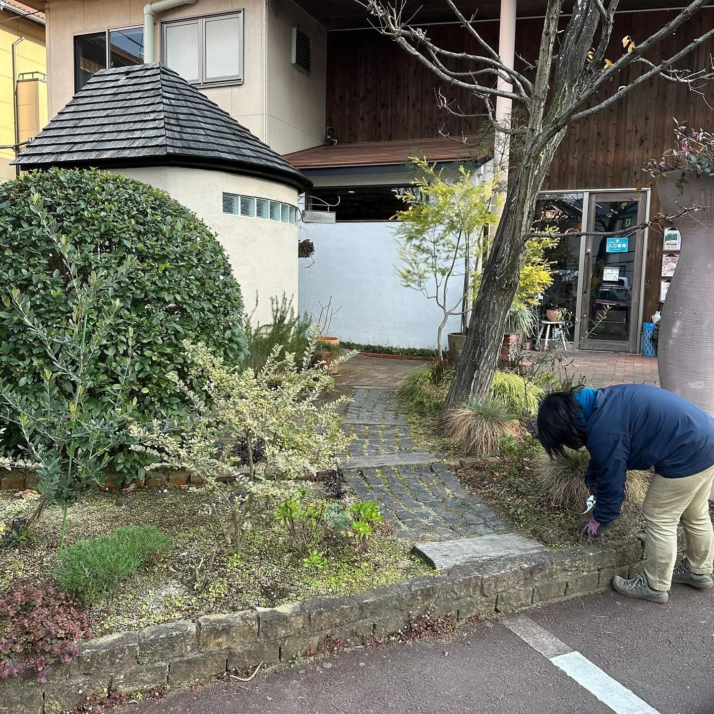 自然とくつろぐsolaの敷地内には、