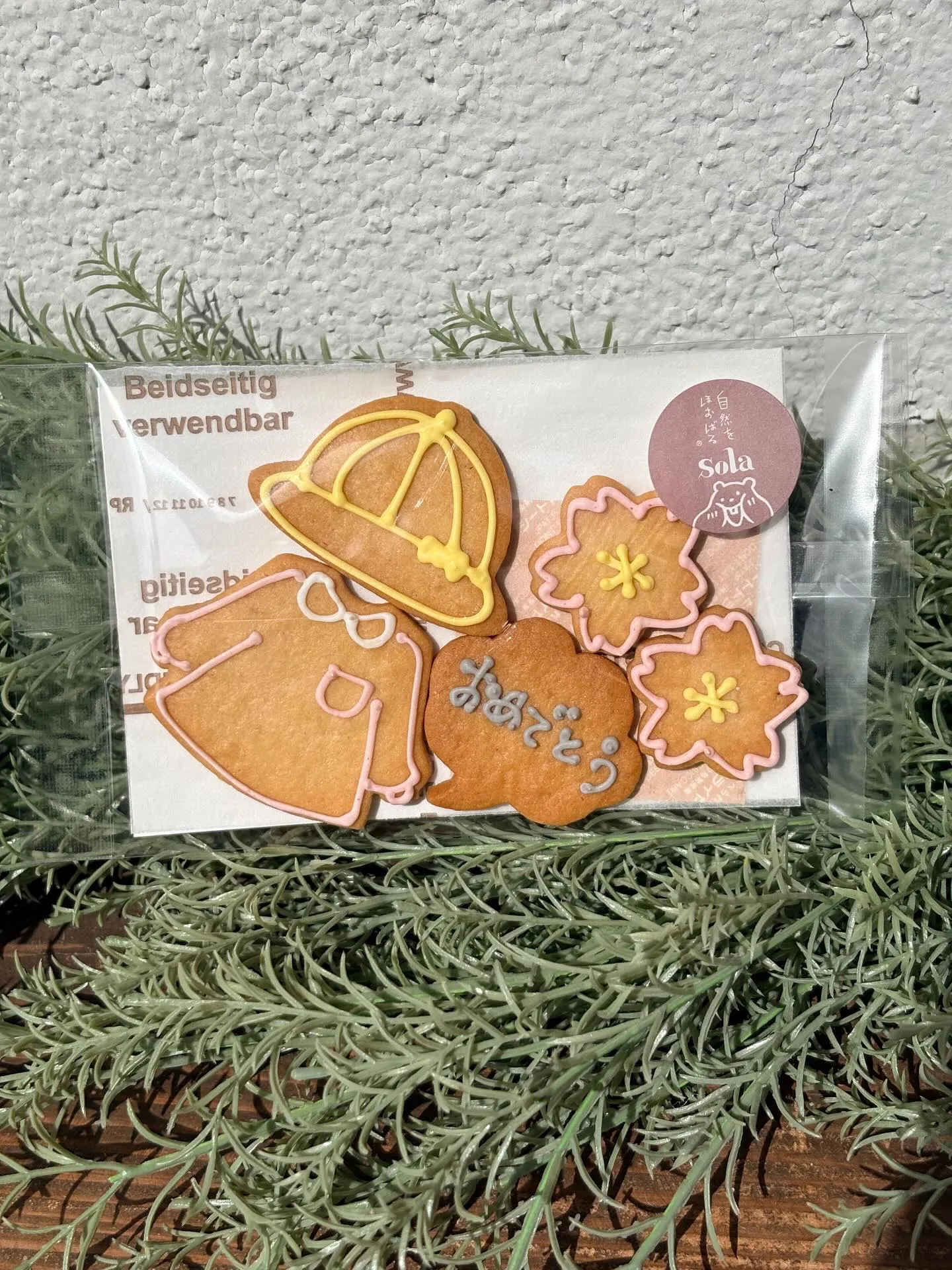 国産小麦のお絵かきクッキー